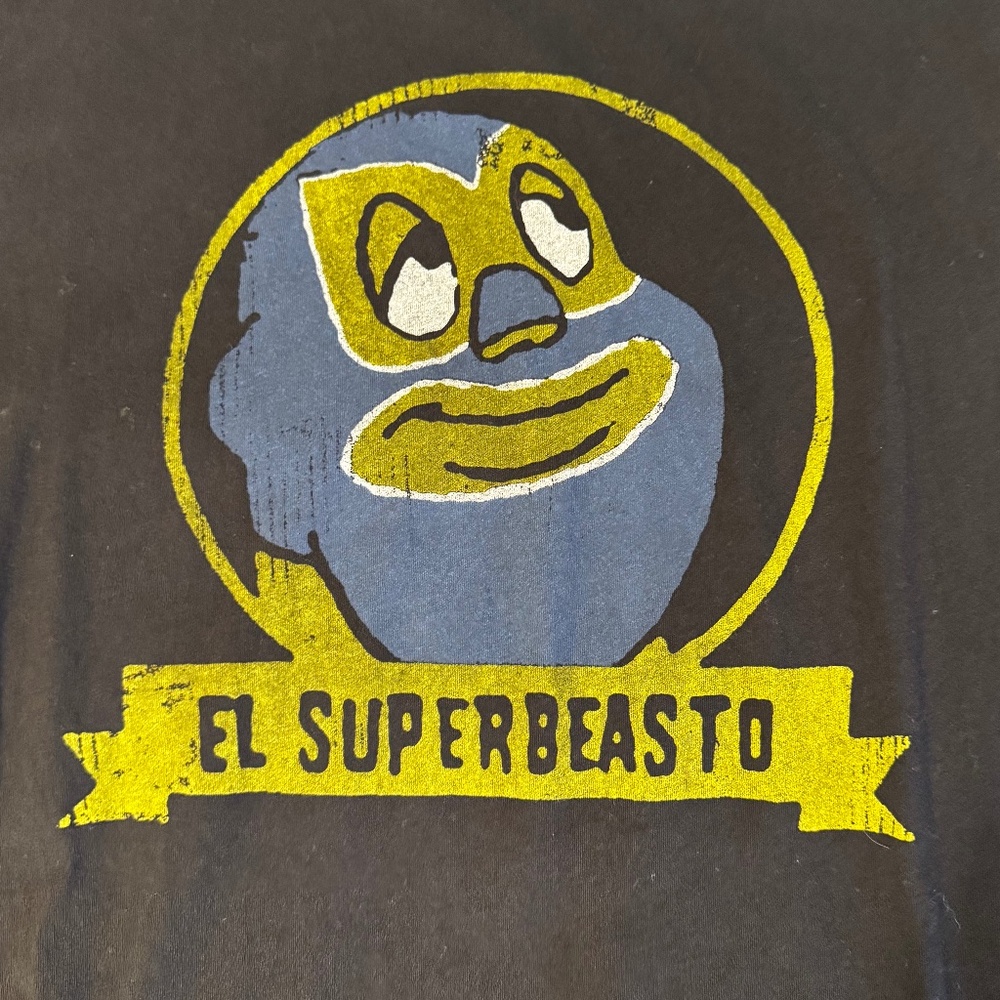 Rare Local Boogeyman "El Superbeasto" Tee Mens Small